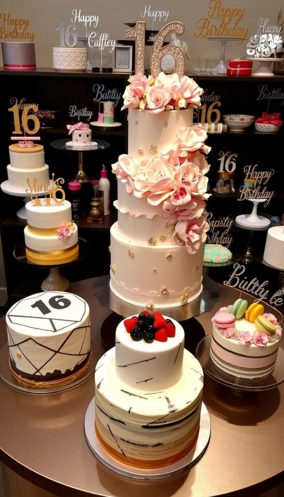 16th birthday cake ideas by theme and vibe 16th birthday cake ideas by theme and vibe