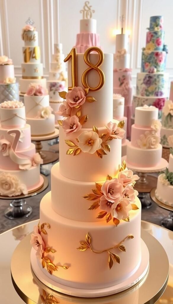 18th birthday cakes