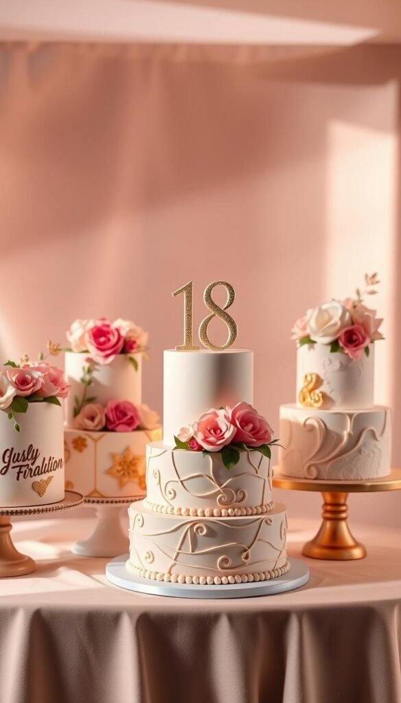 18th birthday cakes
