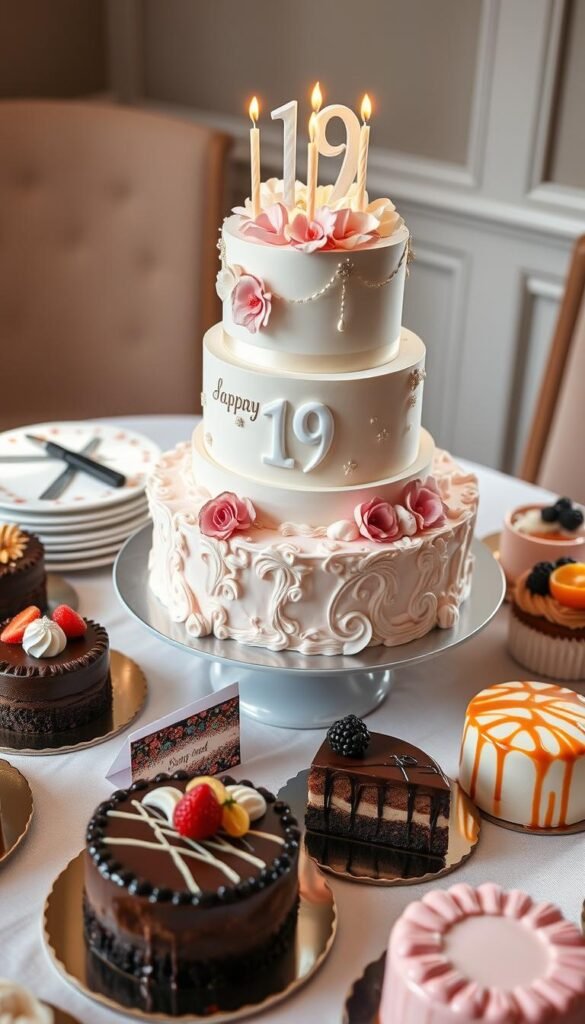 19th birthday cake ideas