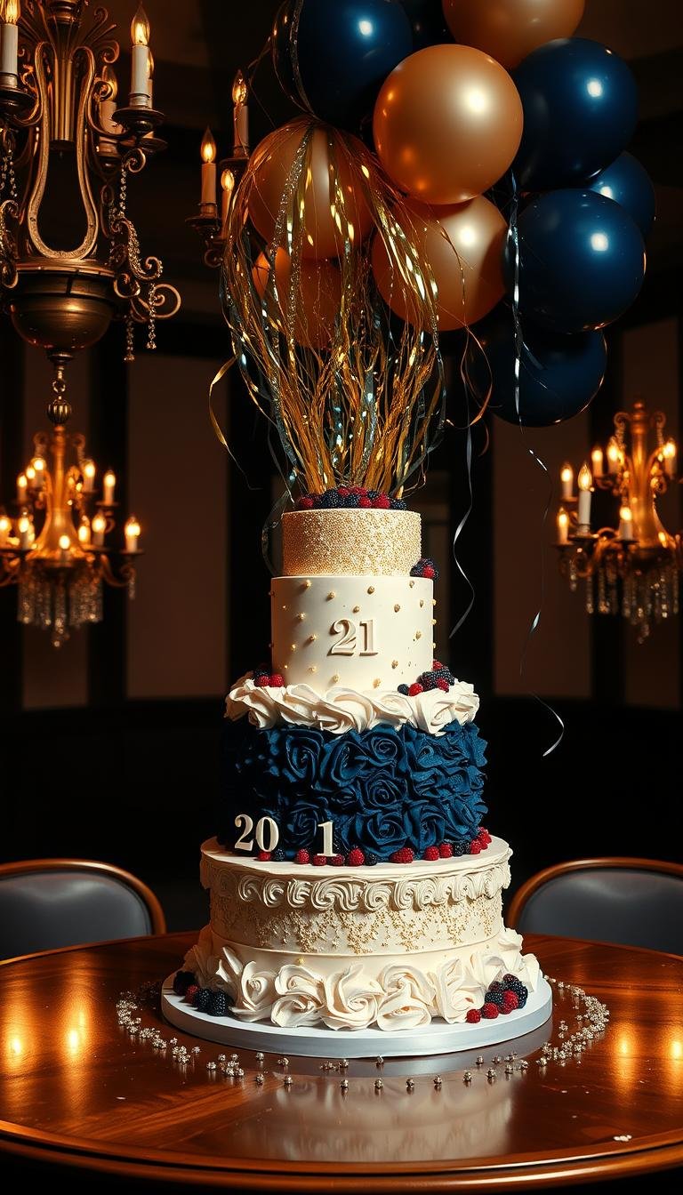 21 birthday cake