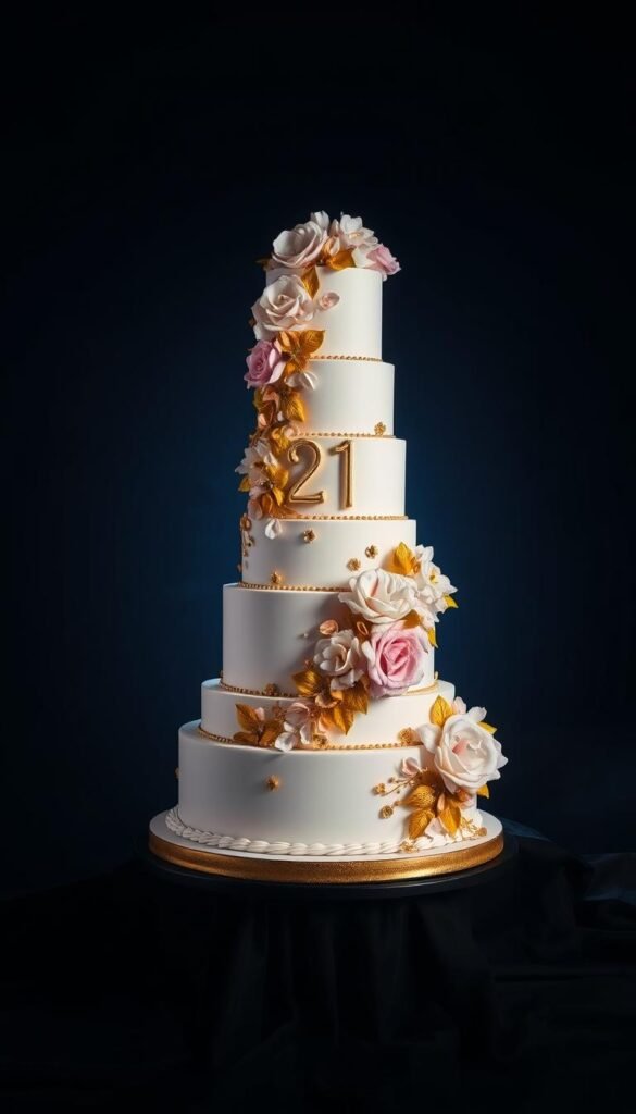 21st birthday cake