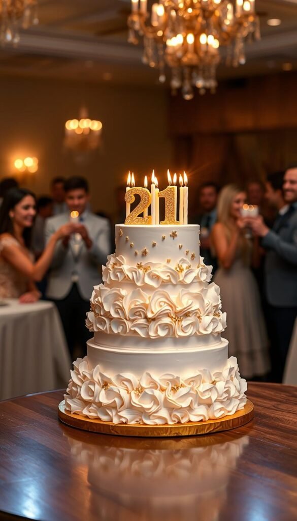 21st birthday cake