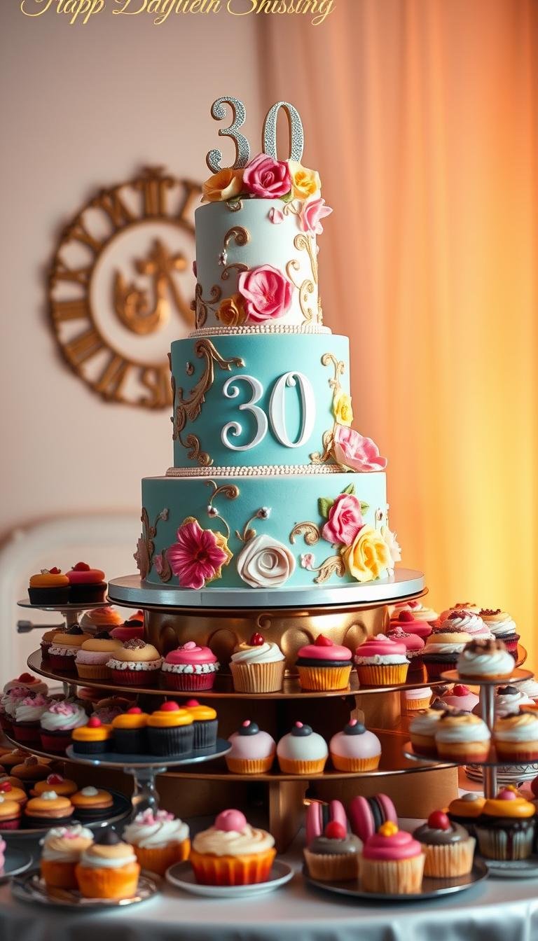 30 birthday cake