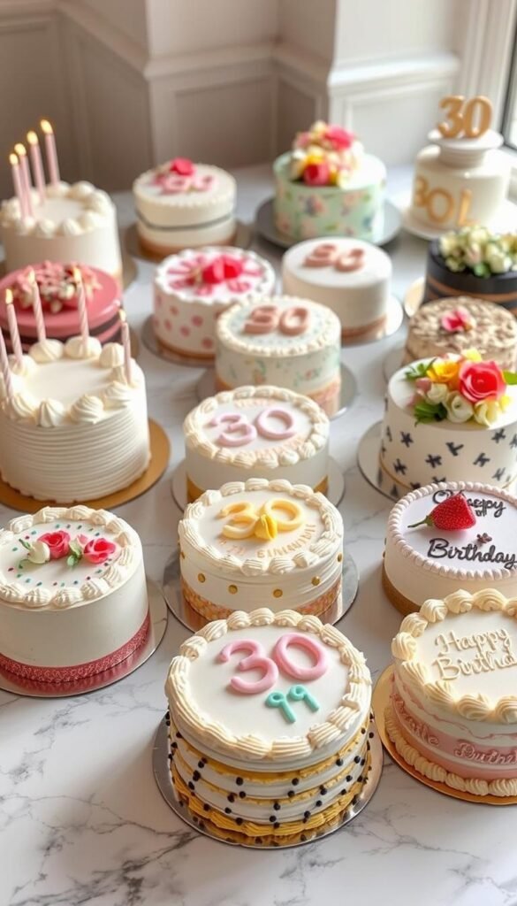 30th birthday cakes