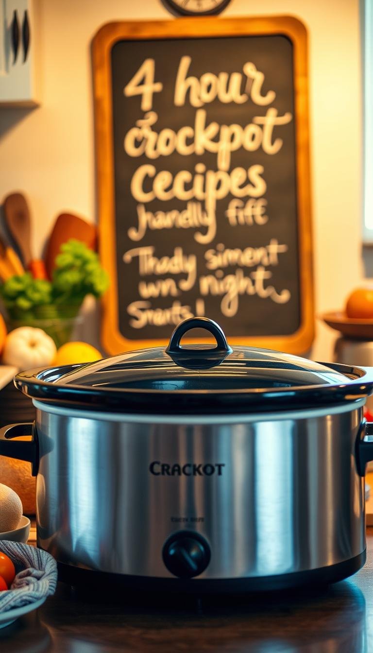 4 hour crockpot recipes