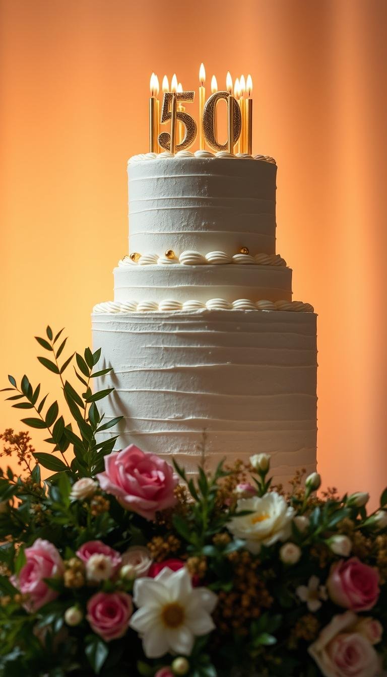 50th birthday cake