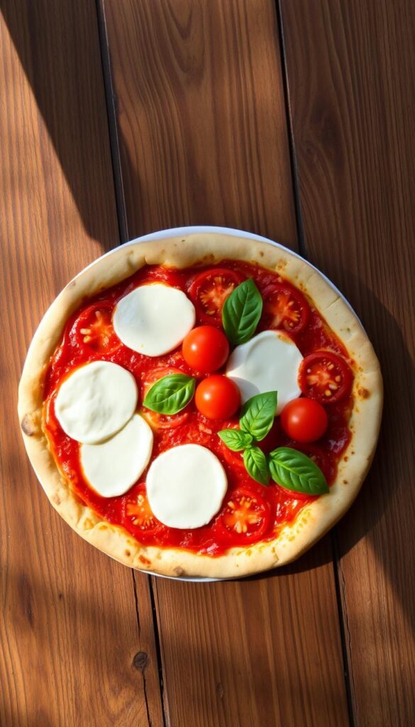 Caprese pizza