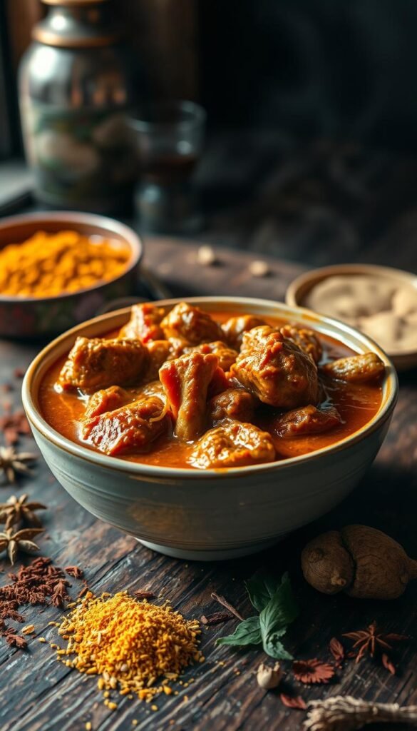 Dhaba-style chicken curry