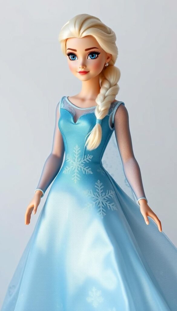 Elsa doll dress
