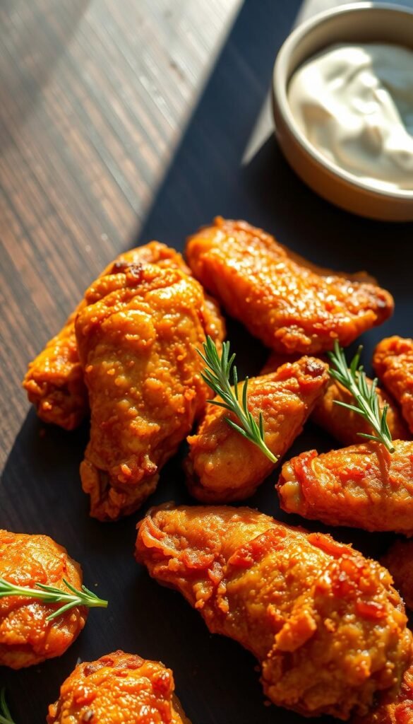 air fryer finish chicken wings