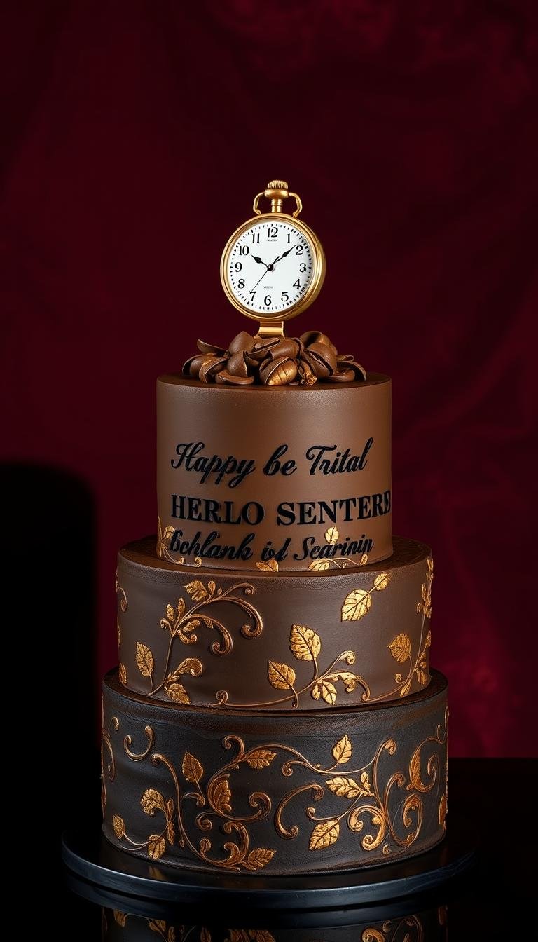 birthday cake designs for men