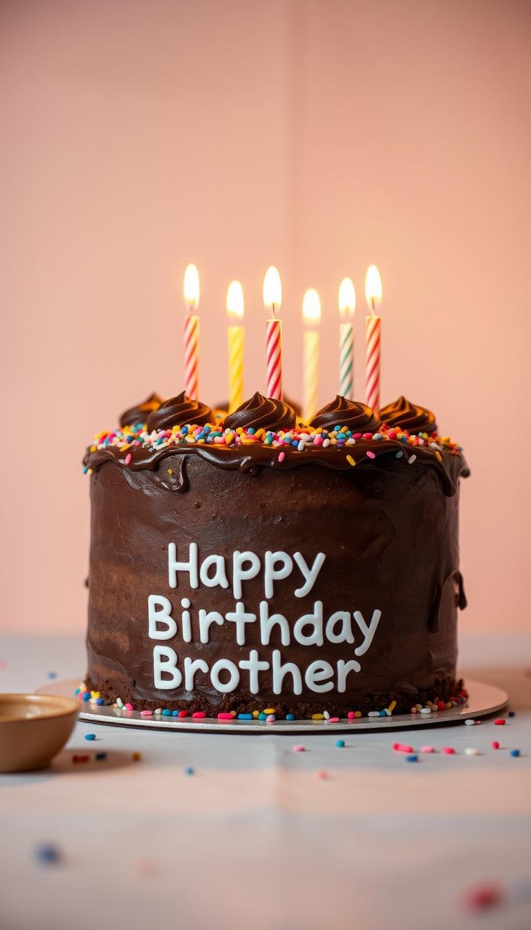 birthday cake for brother