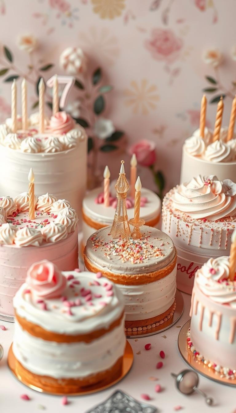 birthday cake ideas aesthetic