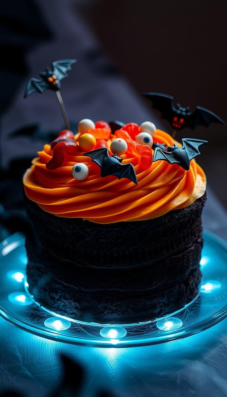 bolo de halloween