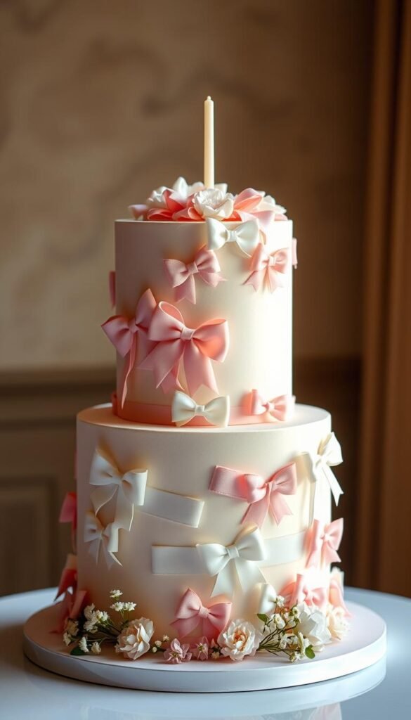 bow cake