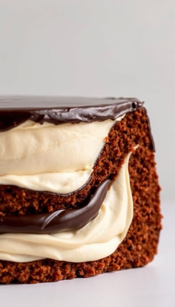 buttercream ganache mirror glaze