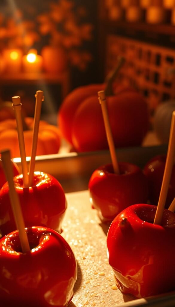 candied apples