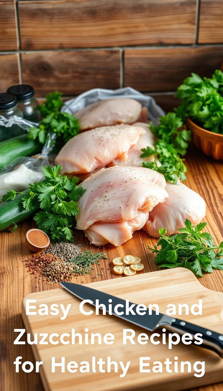 chicken and zucchini recipes