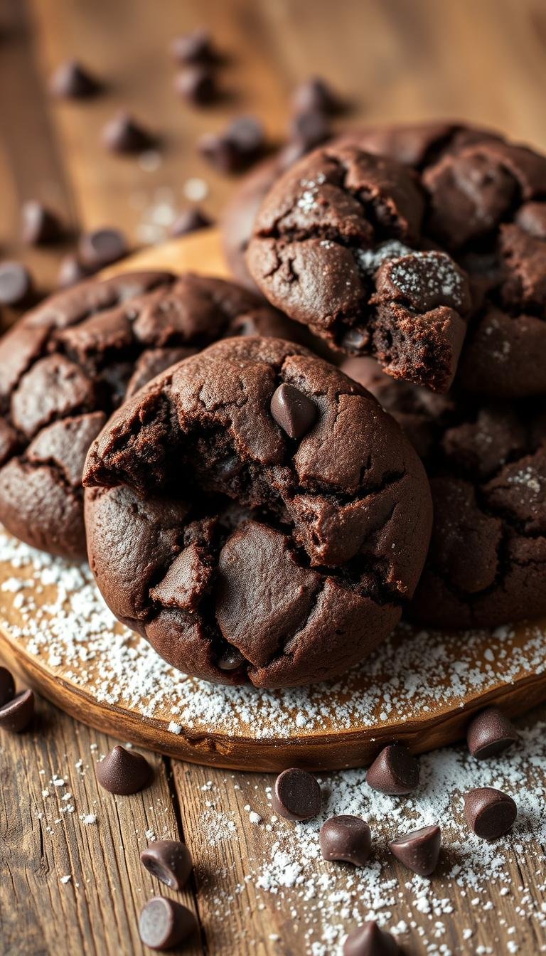 chocolate cake mix cookies