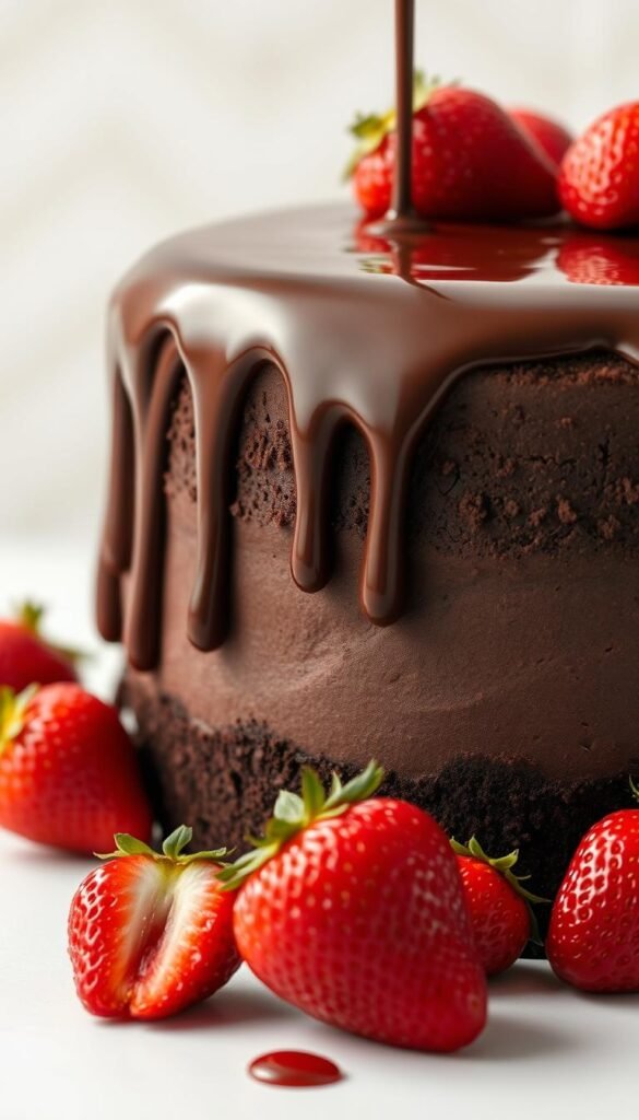 chocolate drip top