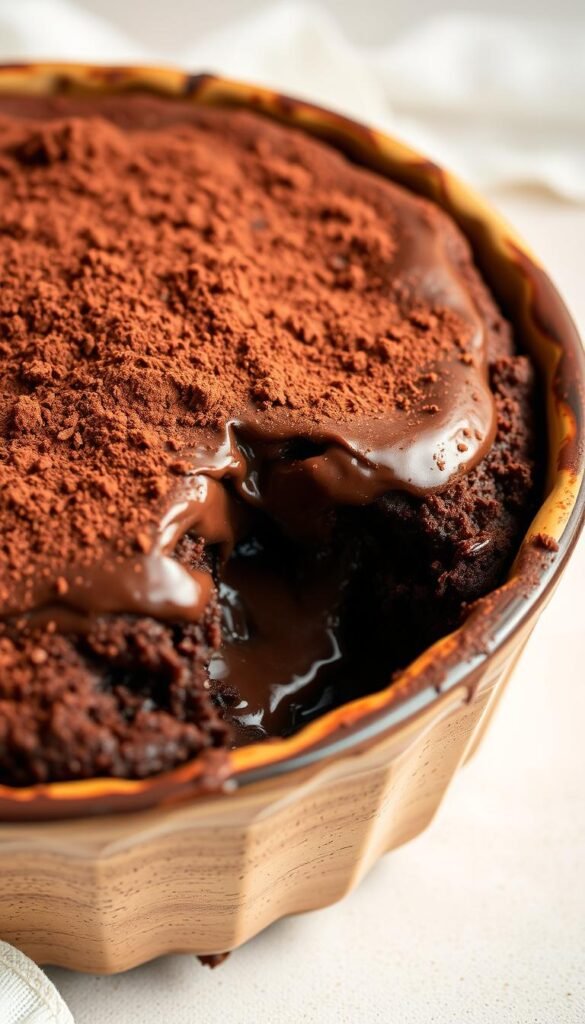 chocolate dump cake