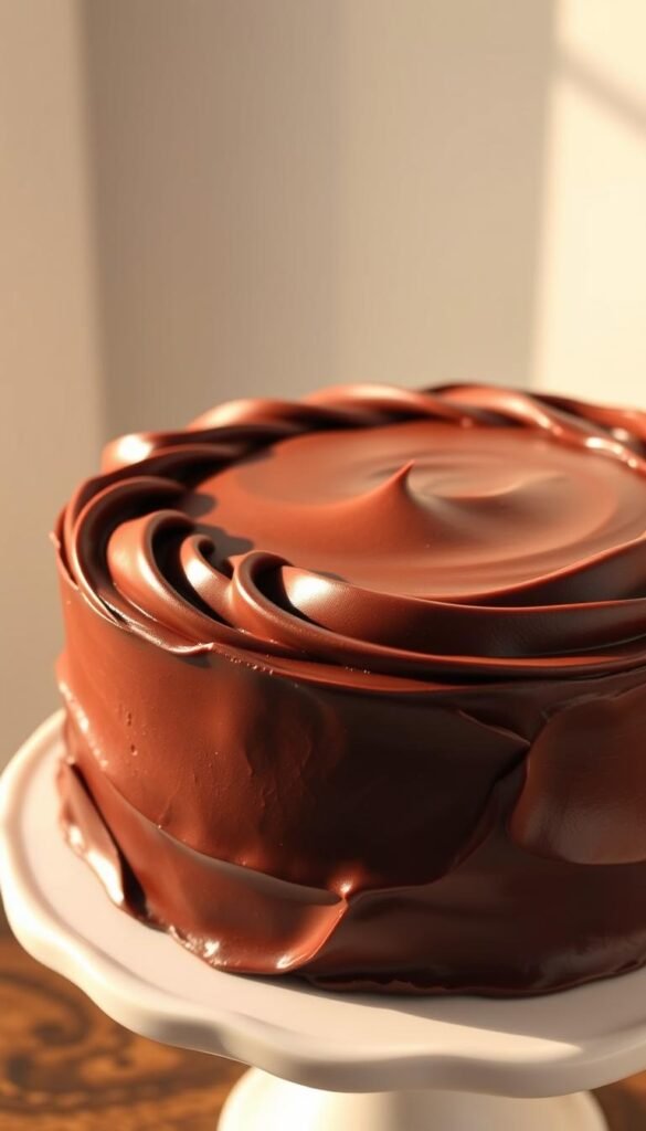 chocolate frosting