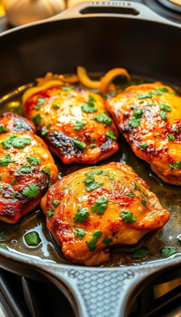 cilantro-lime stovetop chicken