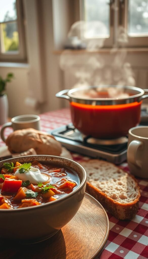 comforting soups and stews