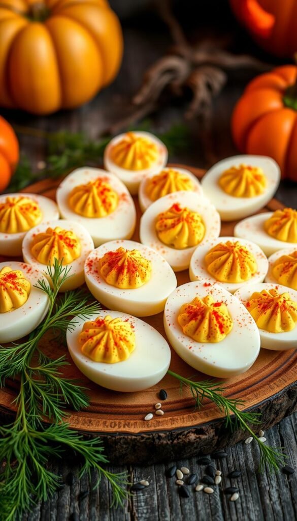 deviled eggs