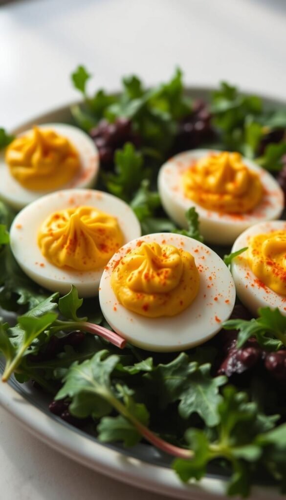 deviled eggs