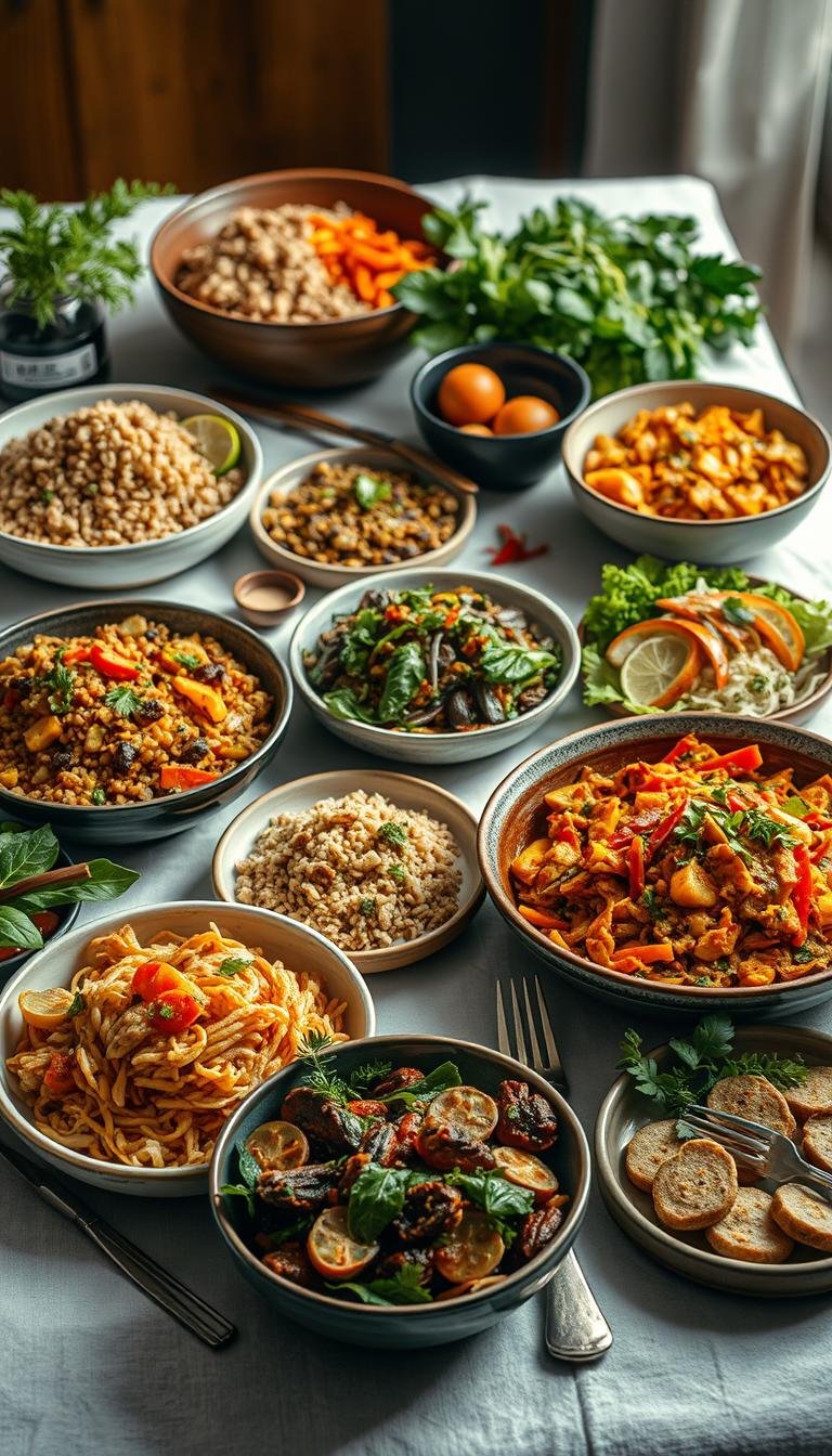 dinner ideas vegetarian