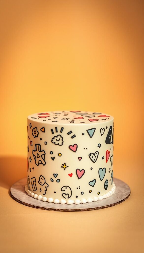 doodle cake