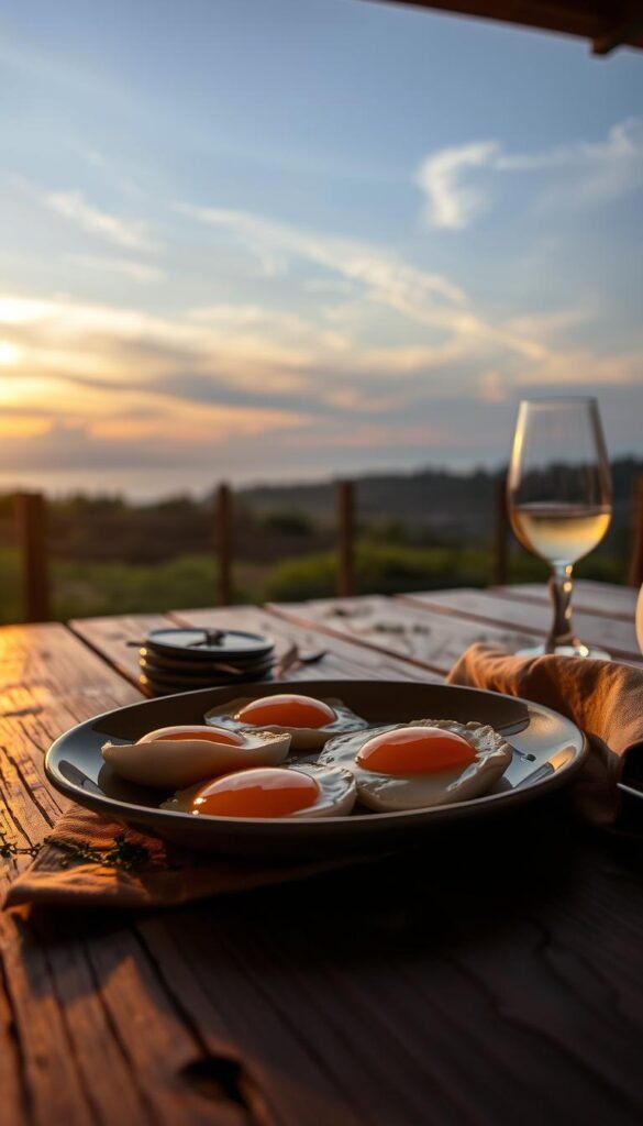 eggs after sunset