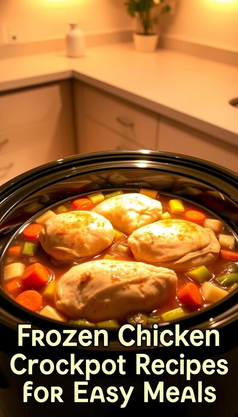 frozen chicken crockpot recipes