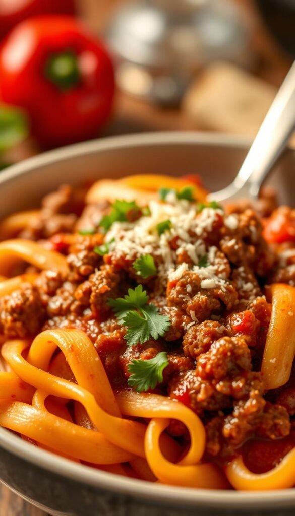 ground beef pasta