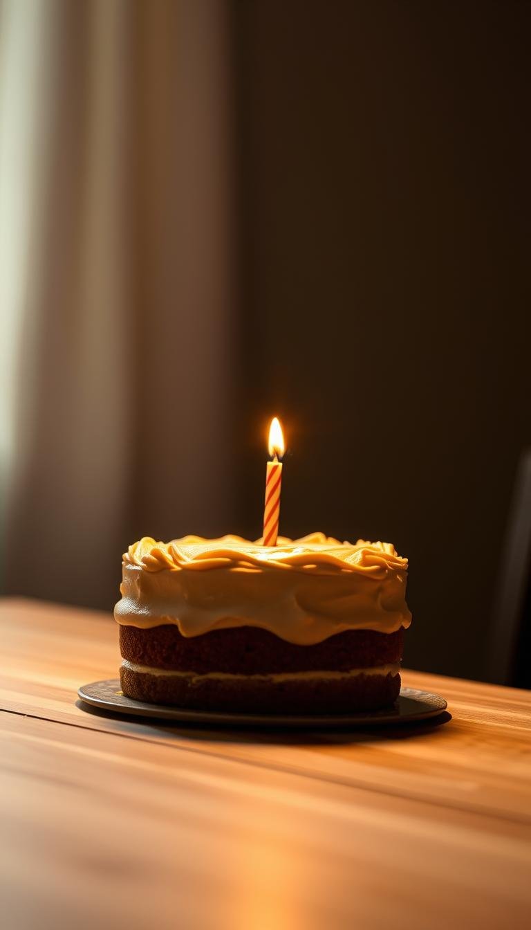 half birthday cake
