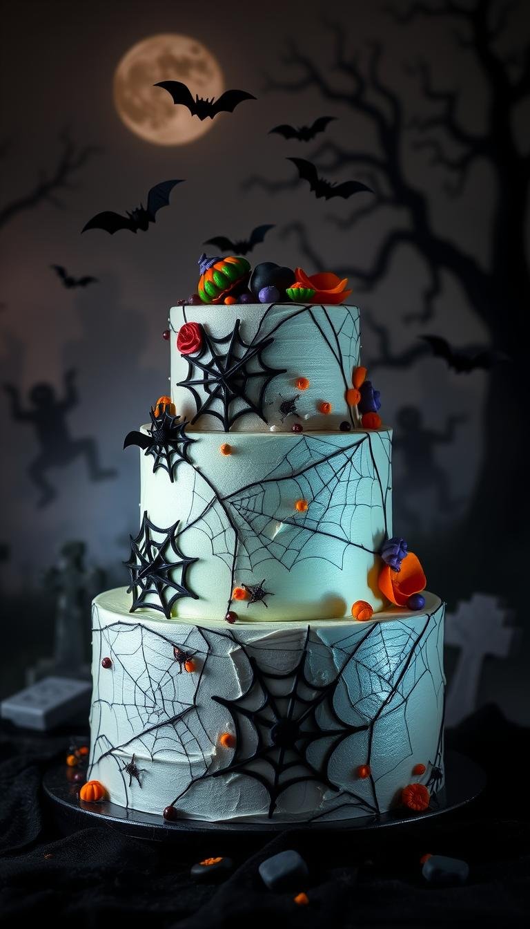 halloween cake design