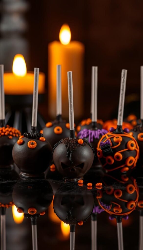 halloween cake pops