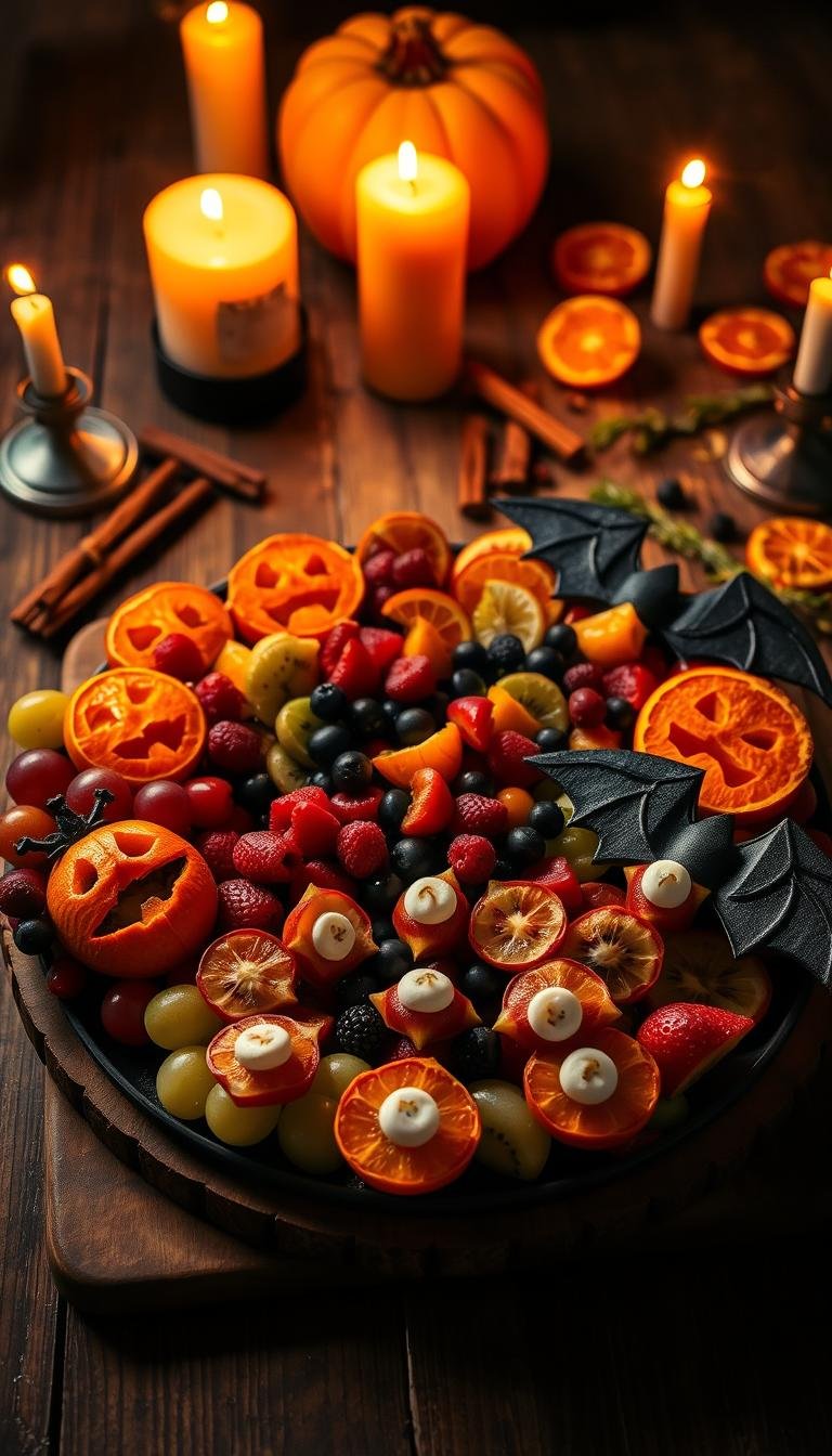 halloween fruit platter
