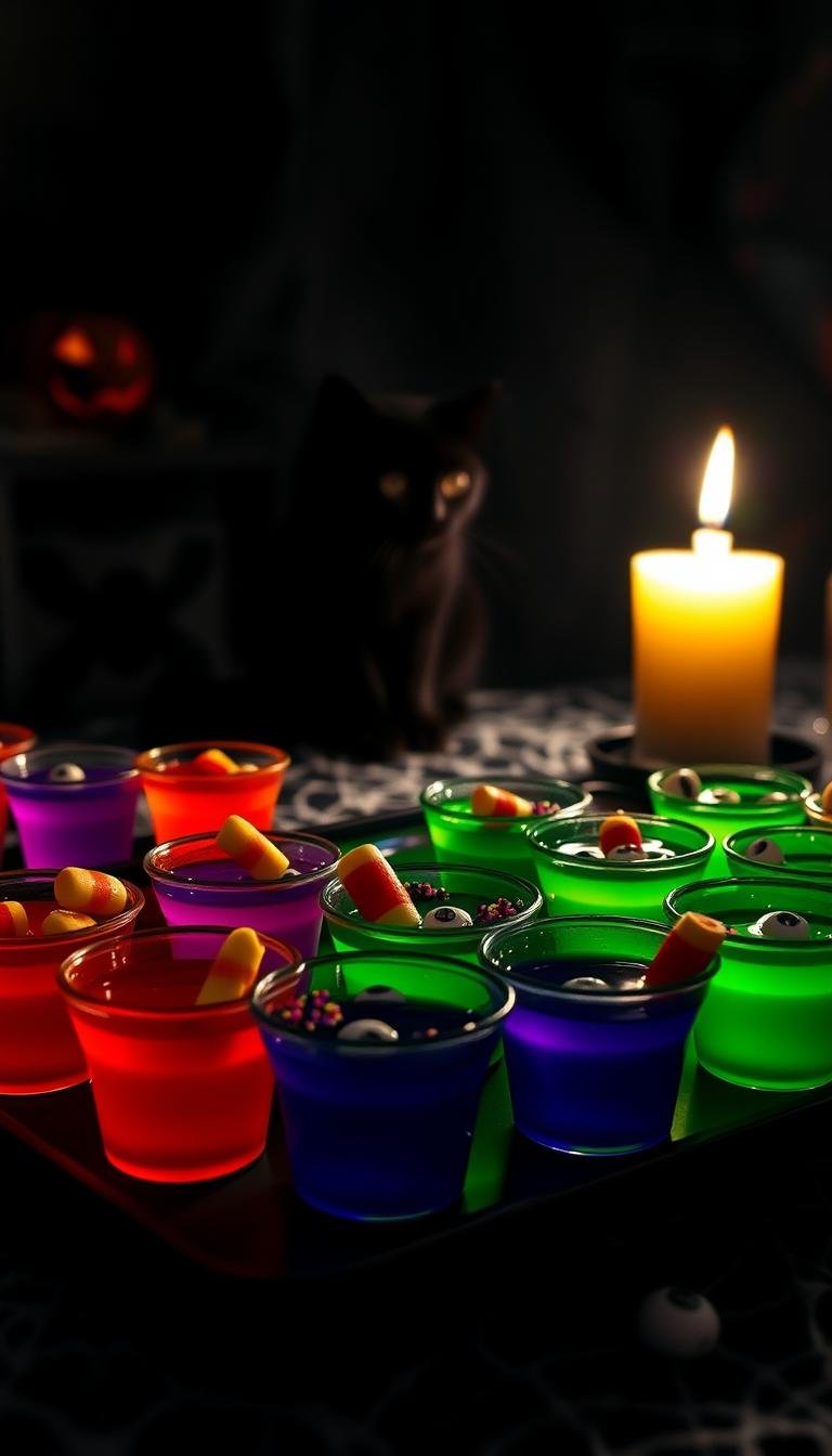 halloween jello shots