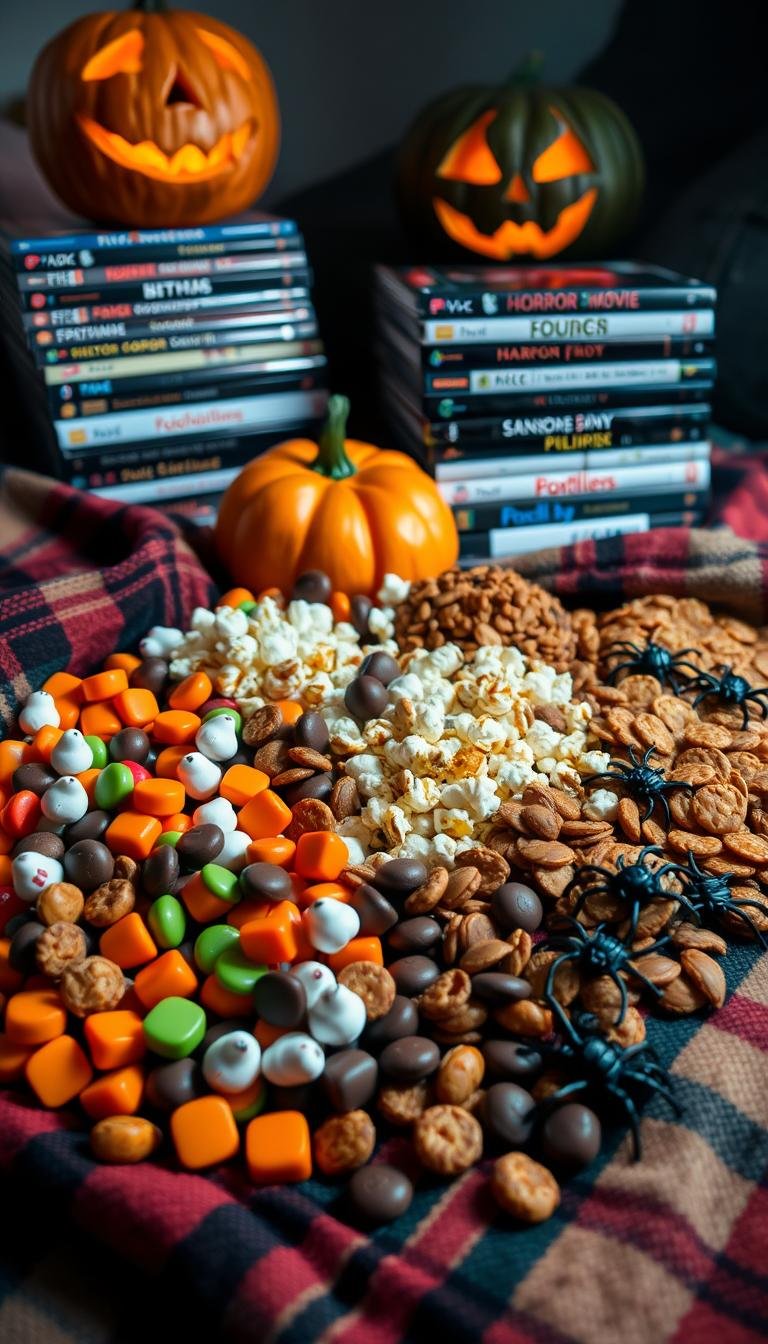 halloween movie night snacks