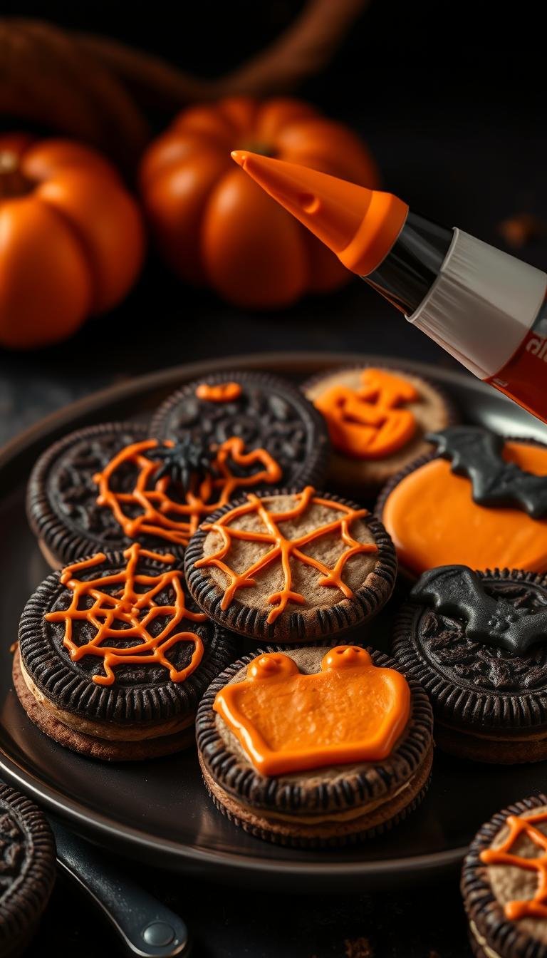 halloween oreos