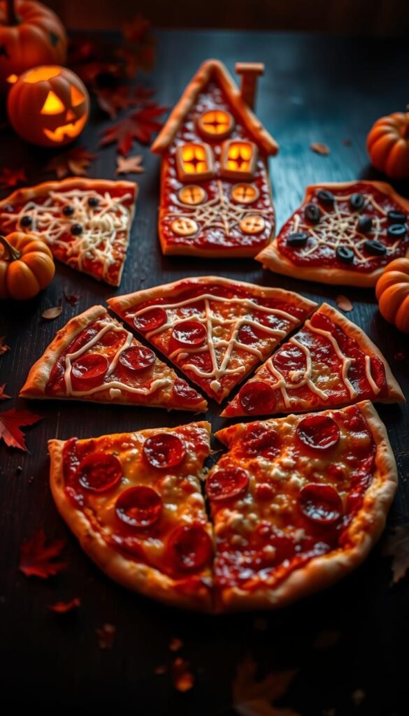 halloween pizza ideas