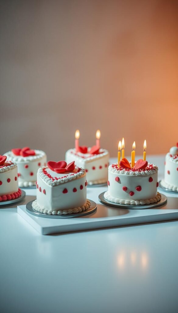 heart birthday cakes