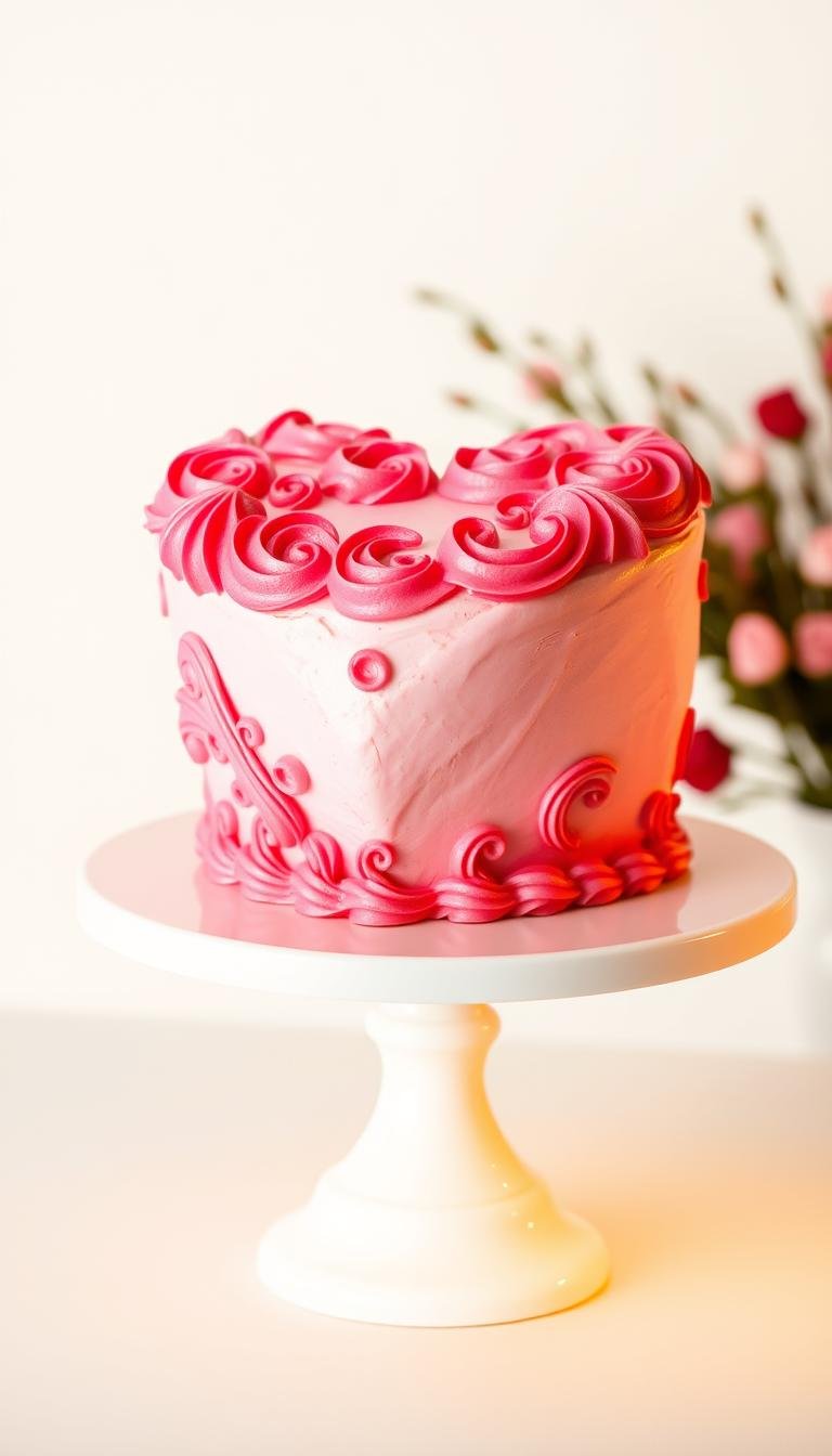 heart cake birthday