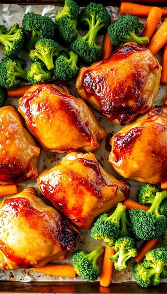 honey garlic chicken