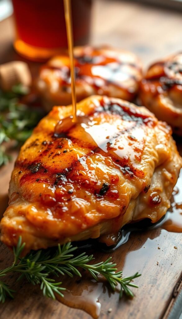 honey garlic chicken