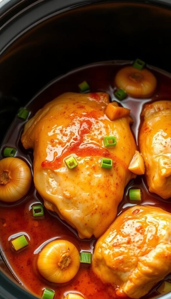 honey garlic slow cooker