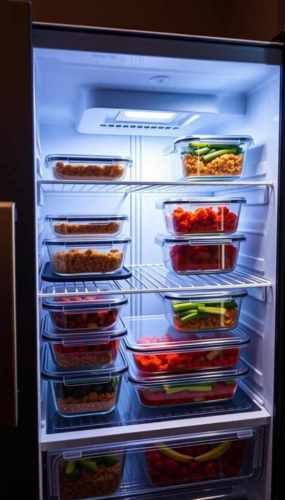 leftovers storage fridge container